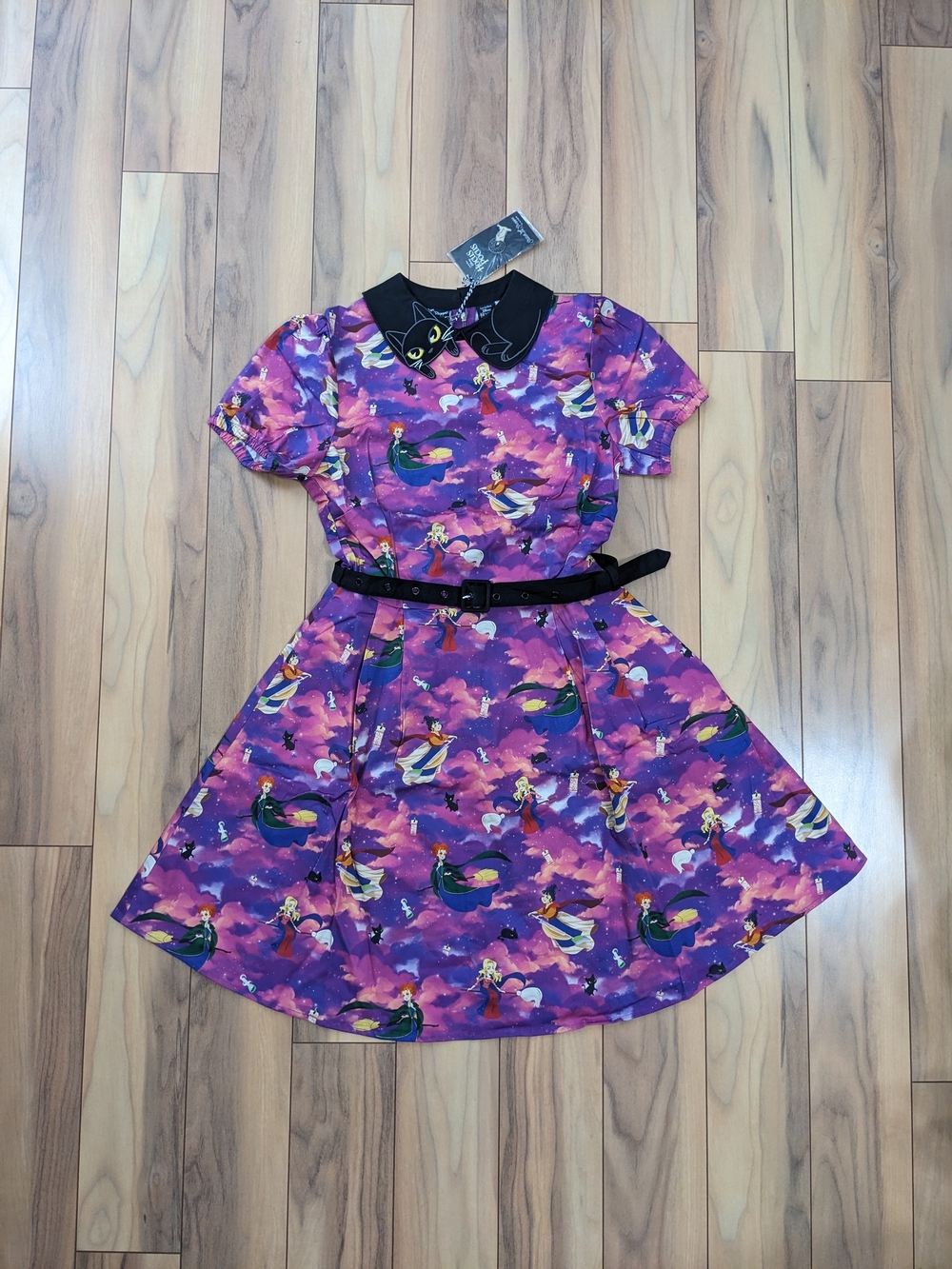 NWT! The Stitch Shoppe Loungefly Hocus Pocus Sunset Sanderson Sisters Dress S